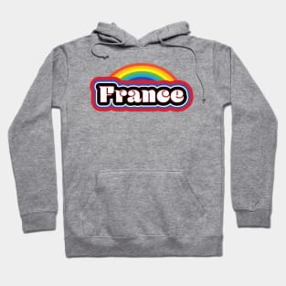 France Pride Rainbow Hoodie